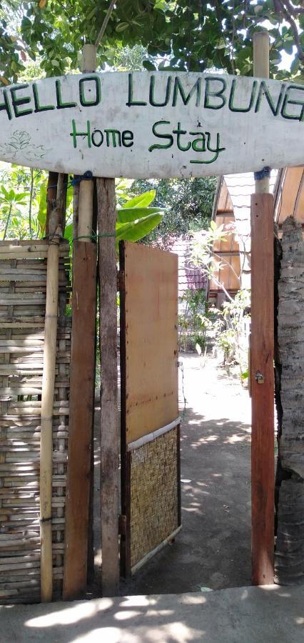 Hello Lumbung Homestay ギリ・アイル エクステリア 写真